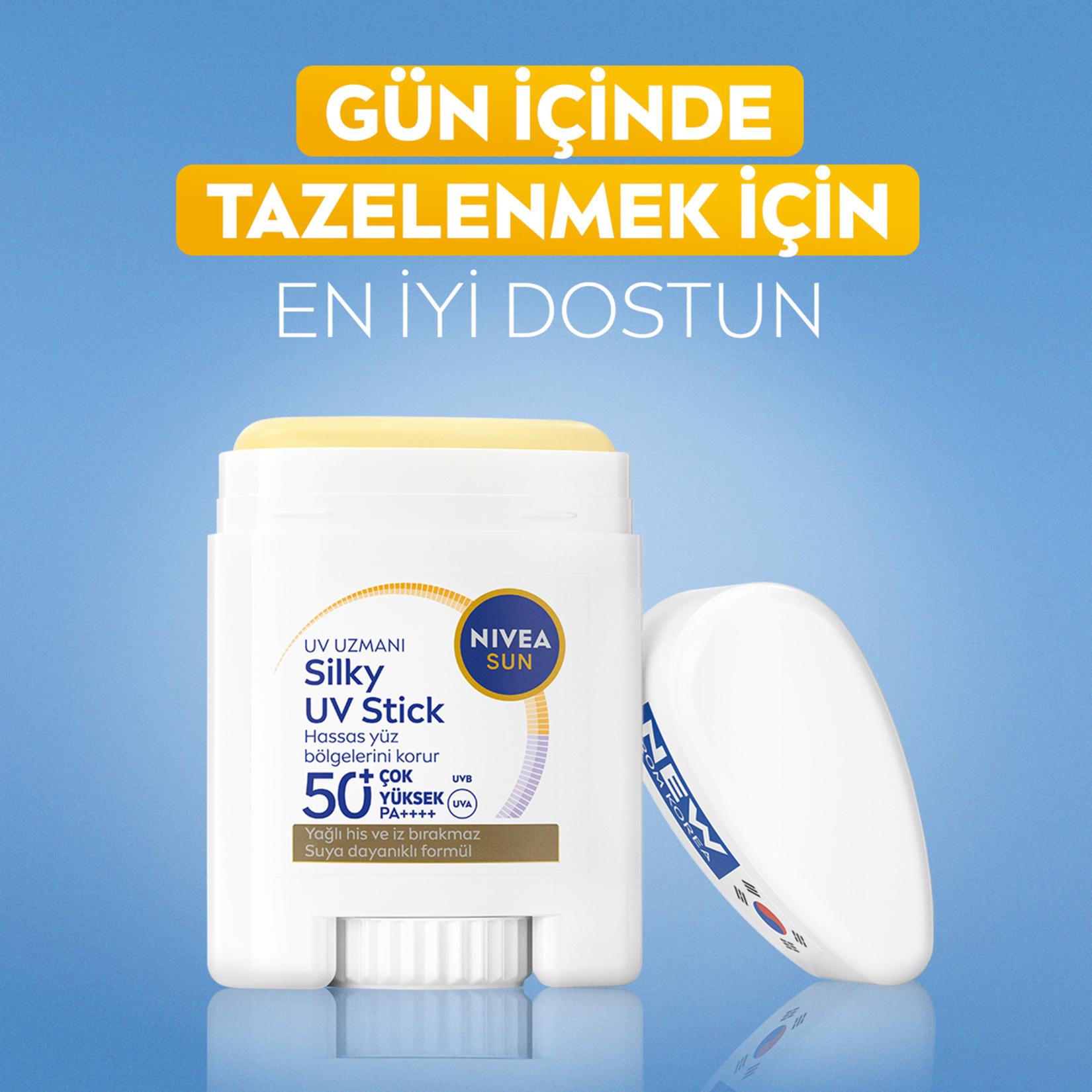 NIVEA SUN SPF50 Çok Yüksek Güneş Korumalı Kore Stick Yüz Güneş Kremi 15 G - Görsel 7