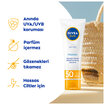 Nivea Sun Hassas Güneşin Alerjik Etkilerine Karşı Koruma Sağlayan Yüz Güneş Kremi SPF 50 50 ml - Görsel 2