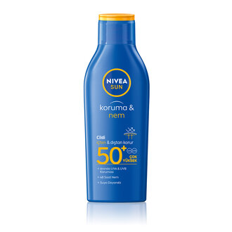 Nivea Sun Güneş Koruyucu & 48 Nemlendirici Güneş Losyonu SPF 50+ 200 ml