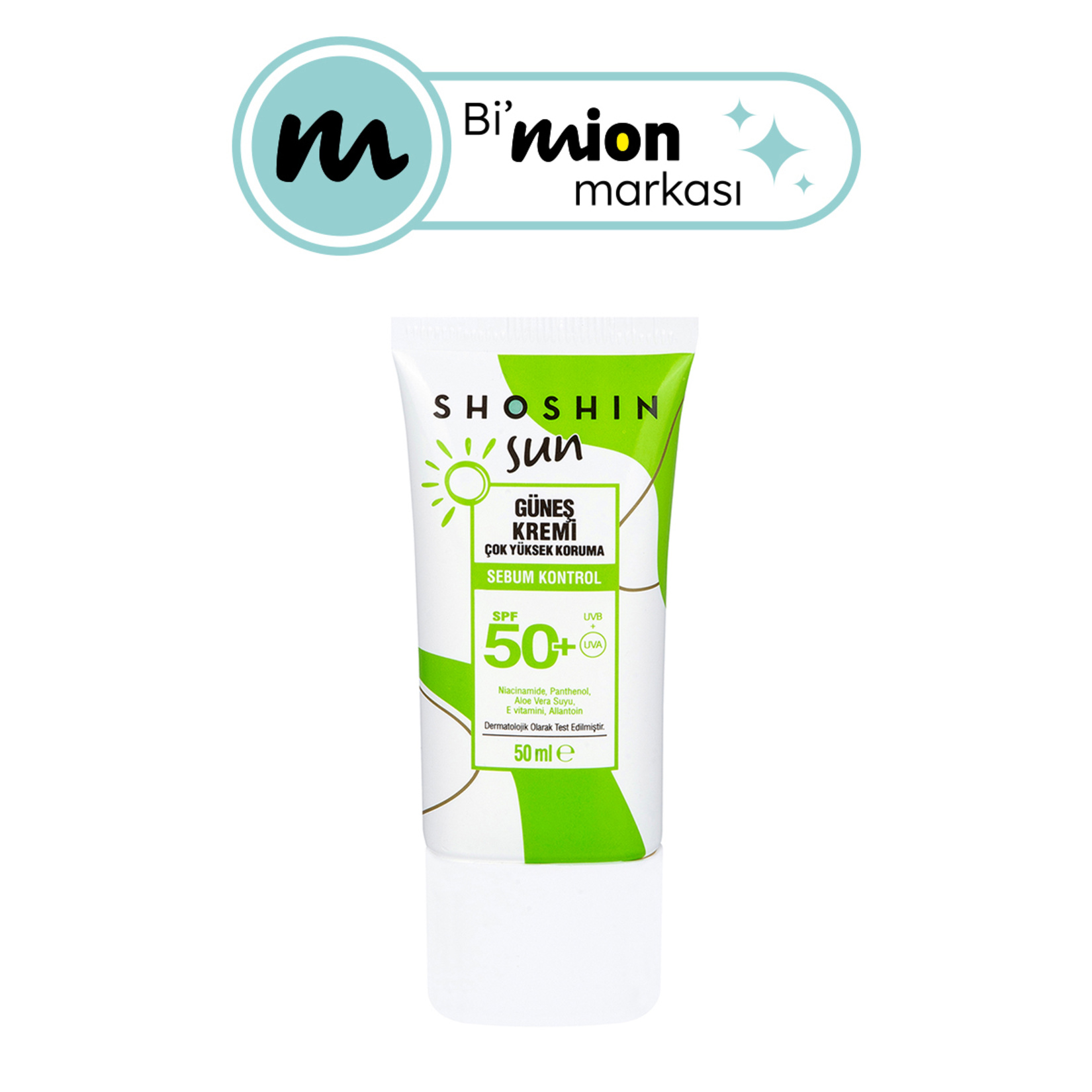 Shoshin Sebum Kontrol Güneş Kremi SPF 50 + 50 Ml