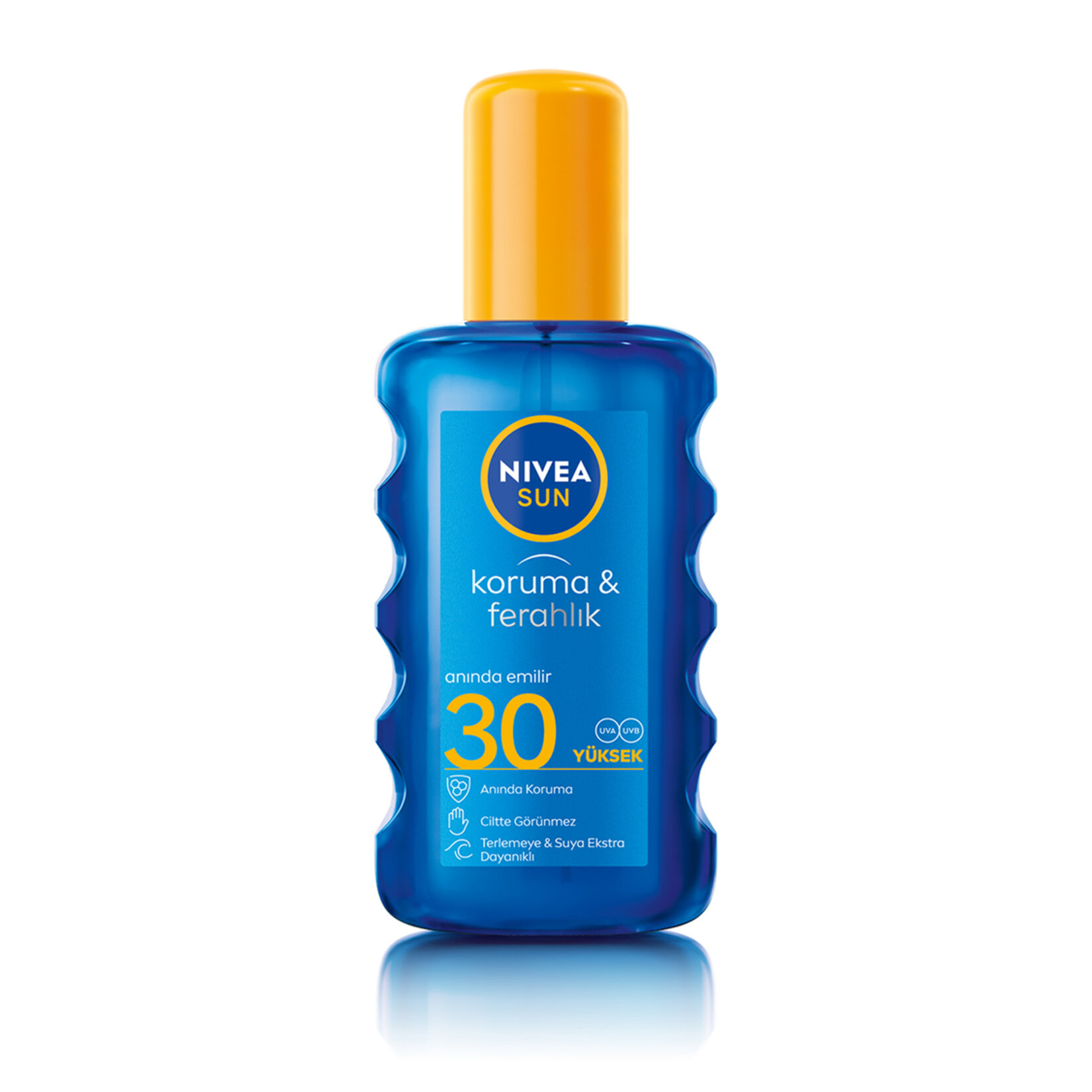 Nivea Sun  Koruma & Ferahlık Sağlayan Güneş Spreyi SPF 30 200 ml  - Görsel 1
