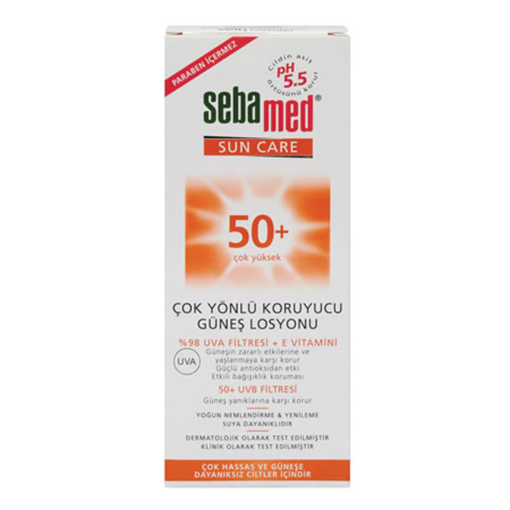 Sebamed Sun Care Çok Yönlü koruyucu Güneş Losyonu SPF 50 150 ml