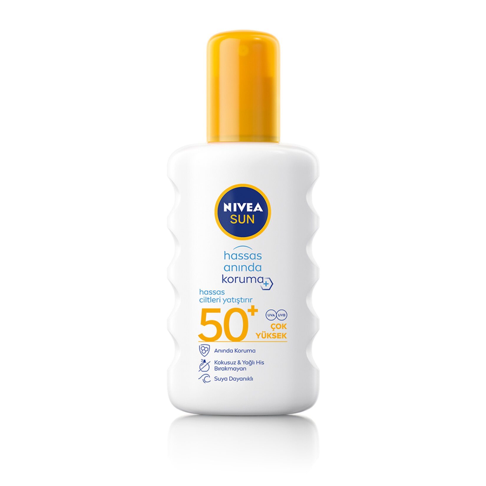 Nivea Sun Hassas Anında Koruma Sağlayan Güneş Spreyi SPF 50+ 200 ml - Görsel 1