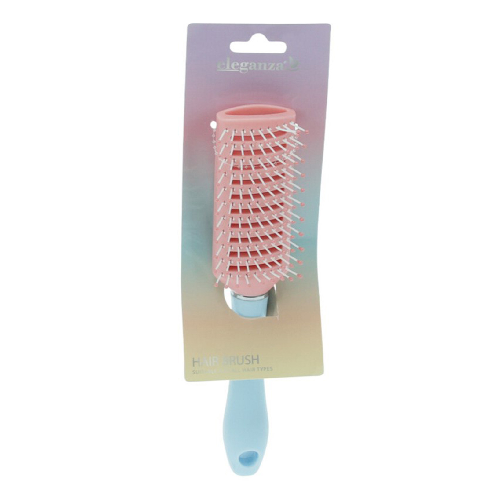Eleganza Renkli Saç Fırçası 24 x 6 x 5 Cm - Görsel 1