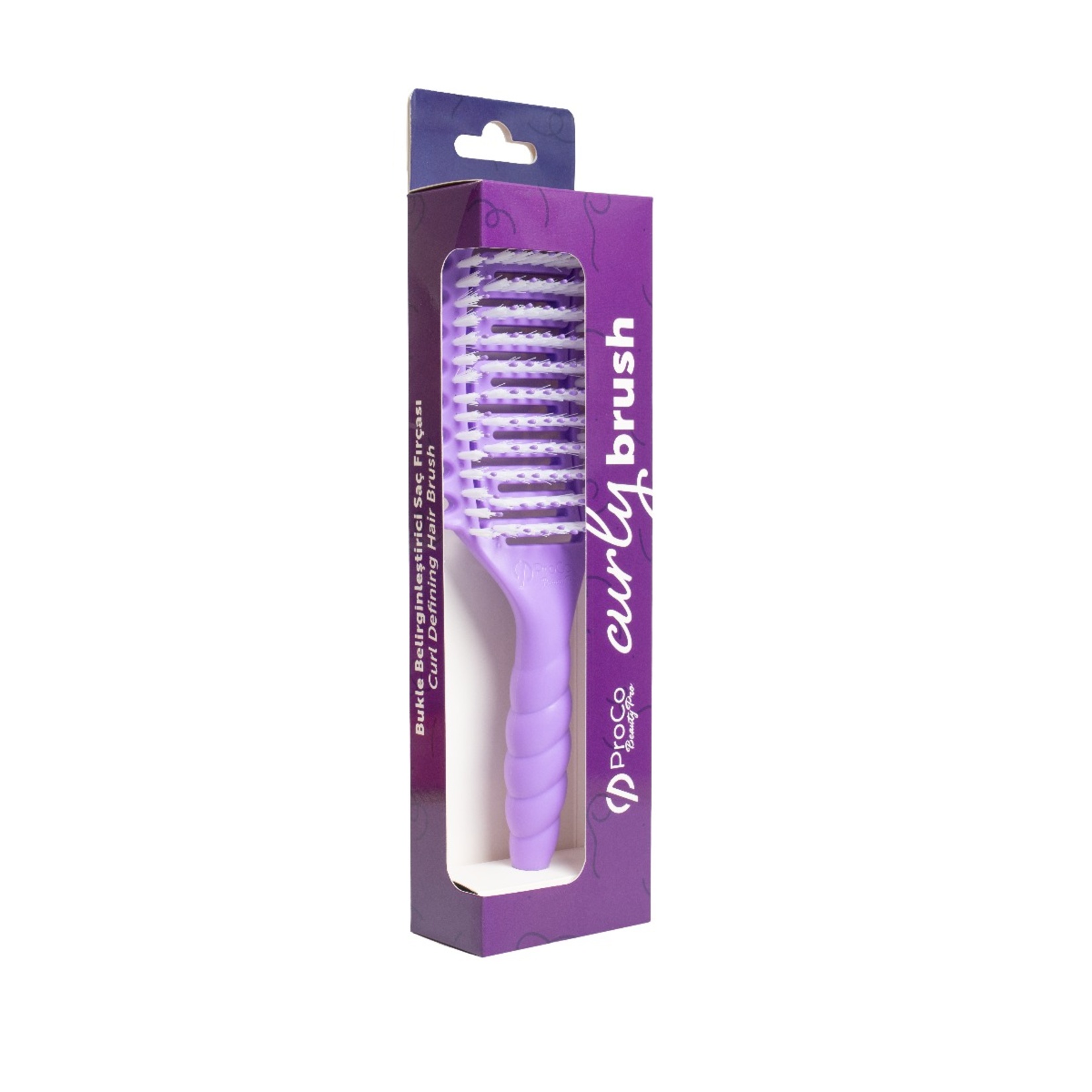 Proco Beauty Pro Curly Bukle Belirginleştirici Saç Fırçası - Görsel 4