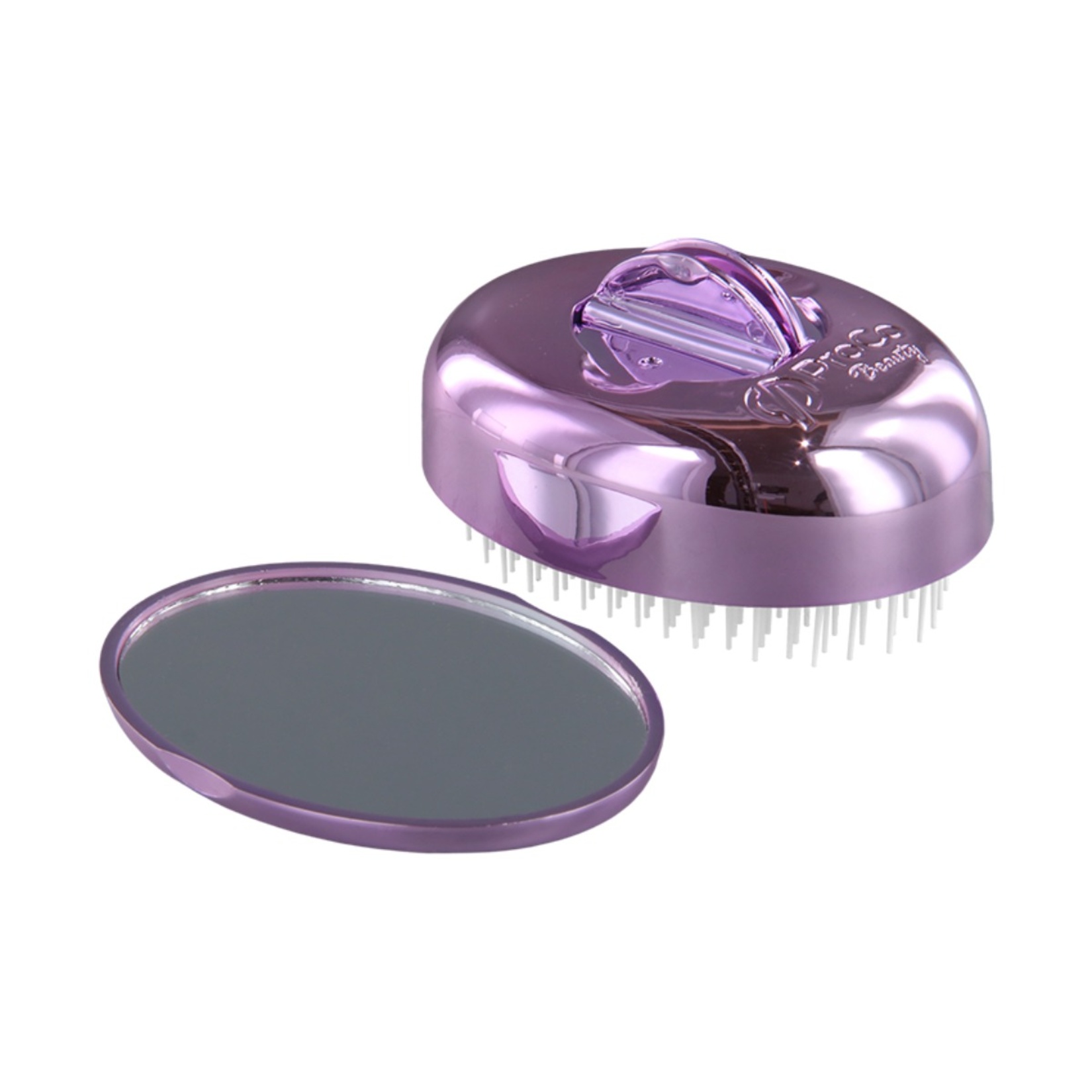 Proco Beauty Premium Shiny Kendini Temizleyen Aynalı Saç Fırçası - Görsel 1