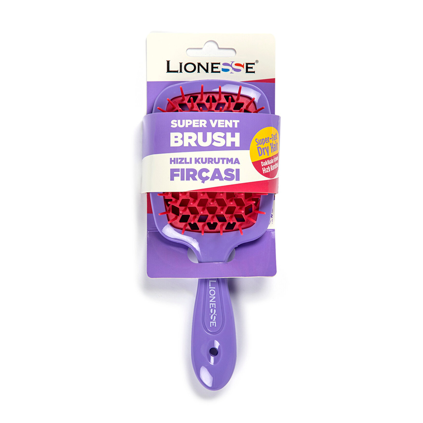 Lionesse Hızlı Kurutma Saç Açma Fırçası 8810