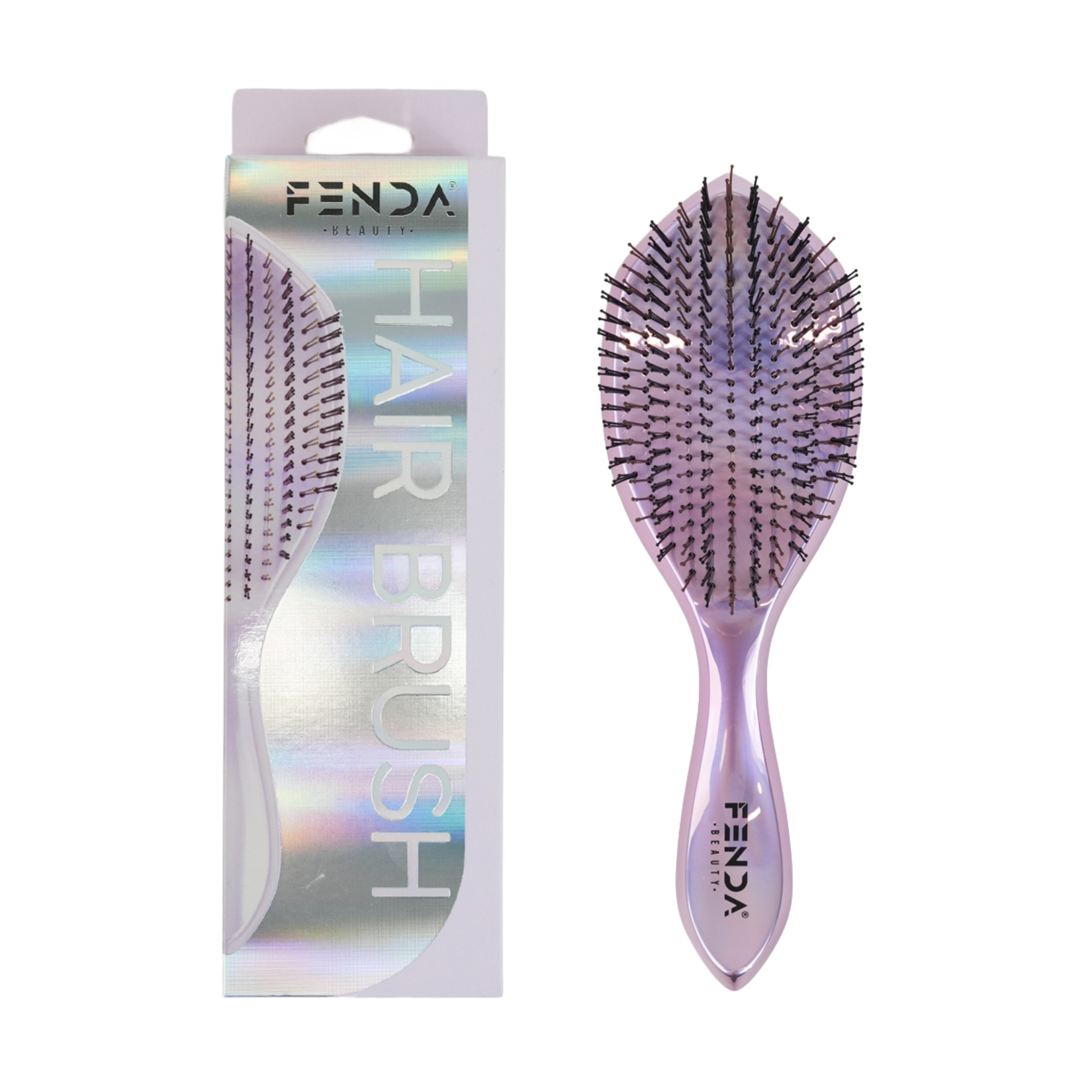 Fenda Profesyonel Nebula Purple Mor Saç Fırçası - Görsel 1