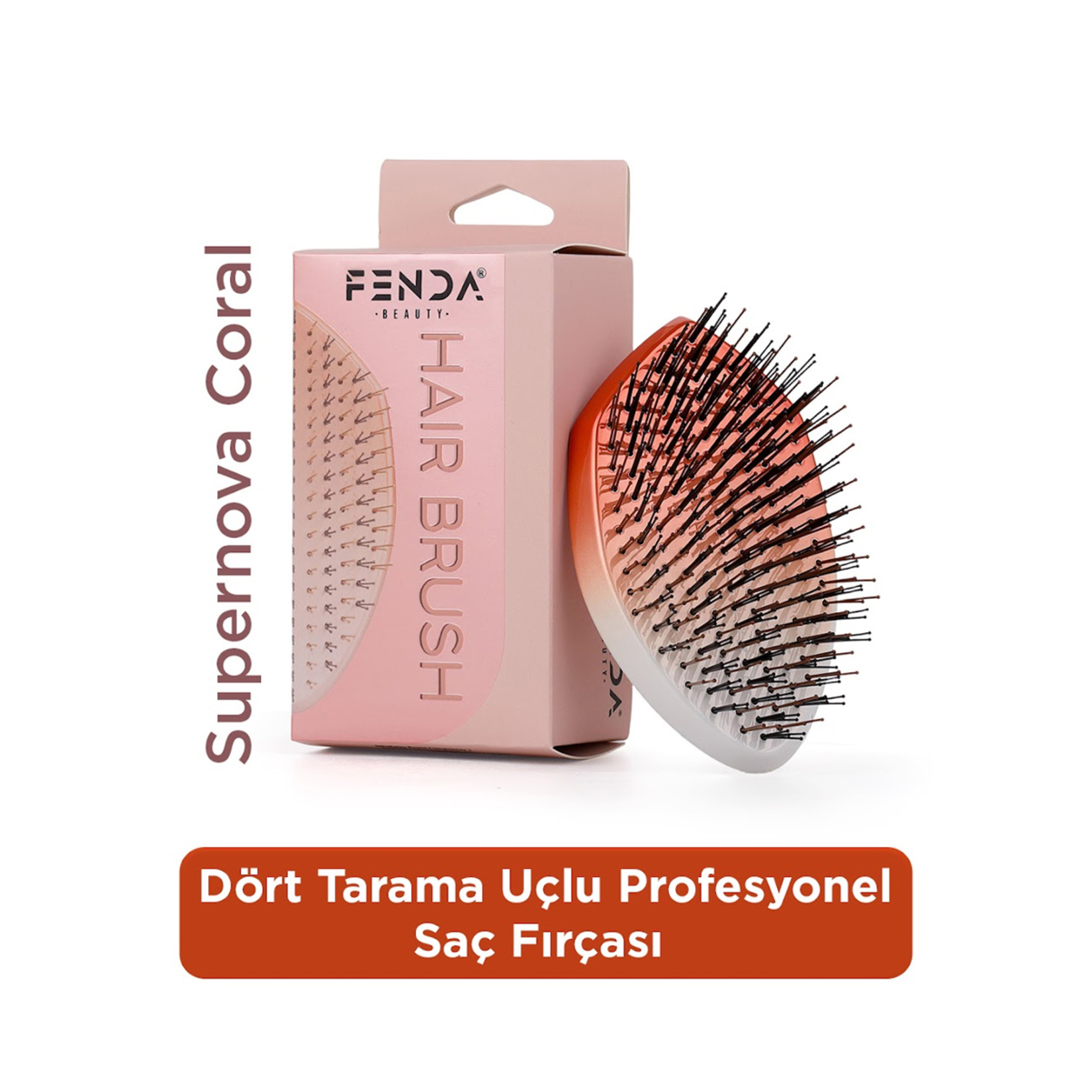 Fenda Profesyonel Supernova Coral 4 Pinli Oval Tur - Görsel 5