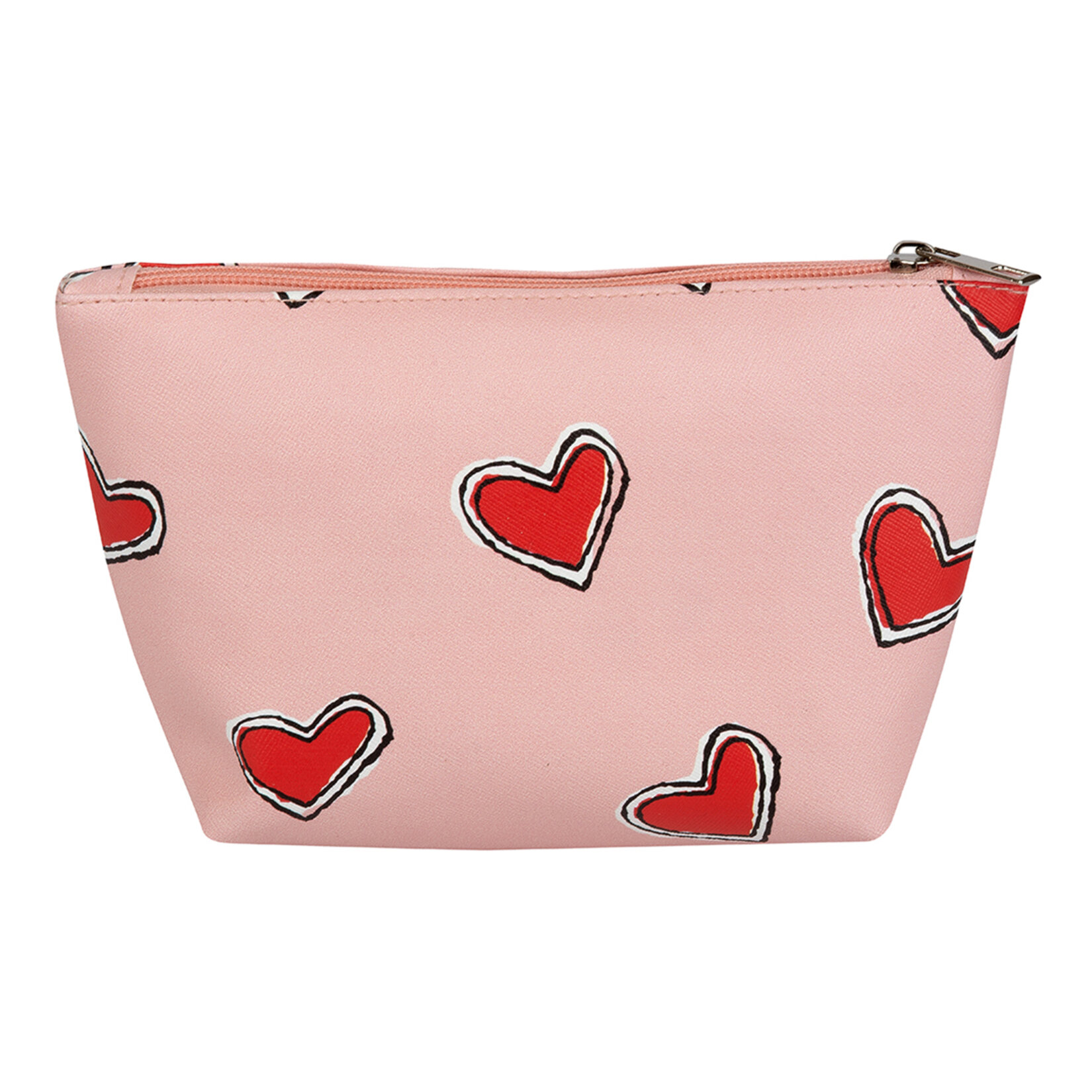 Rengarenk Amor Kayık Model Makyaj Çantası