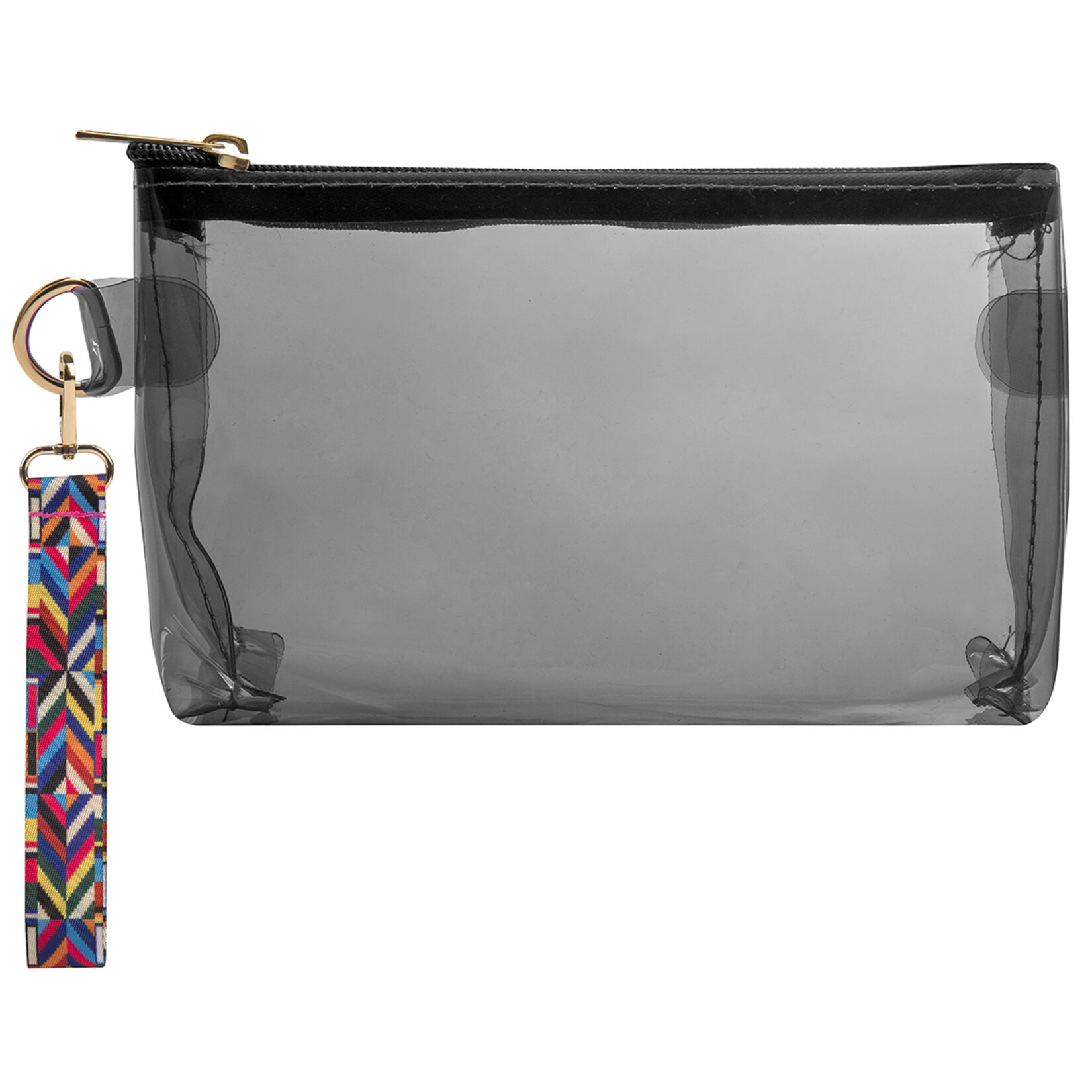 Rengarenk Şeffaf Makyaj Çantası - Görsel 3