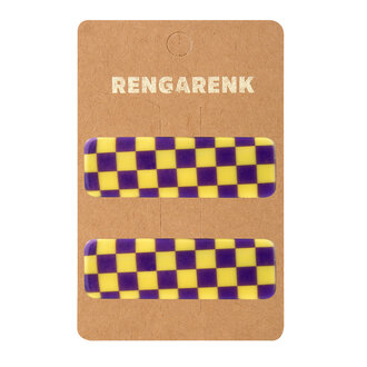 Rengarenk Ekose  2'li Maşa Toka Mn23