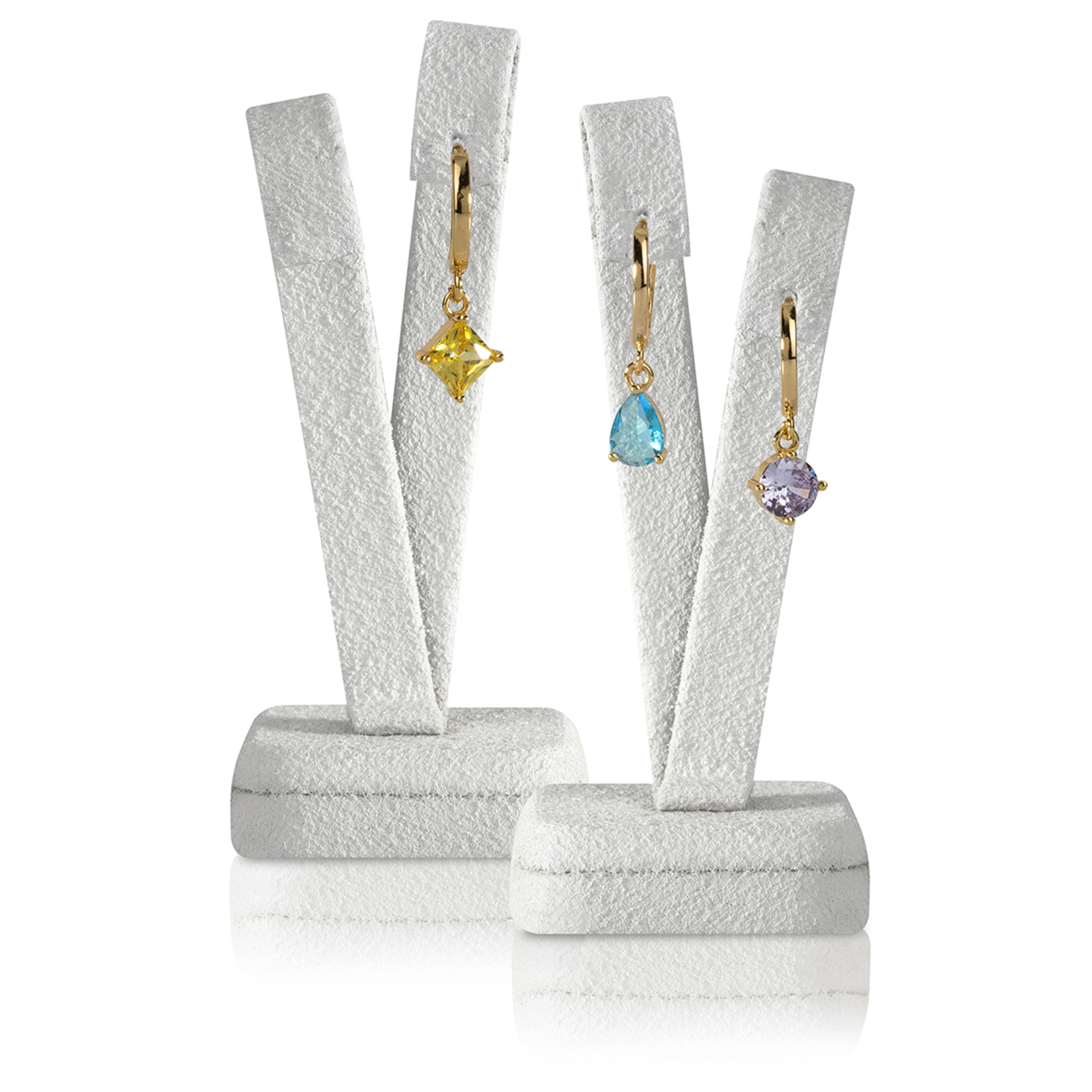 Stylish Mini Taşlı Küpe Seti