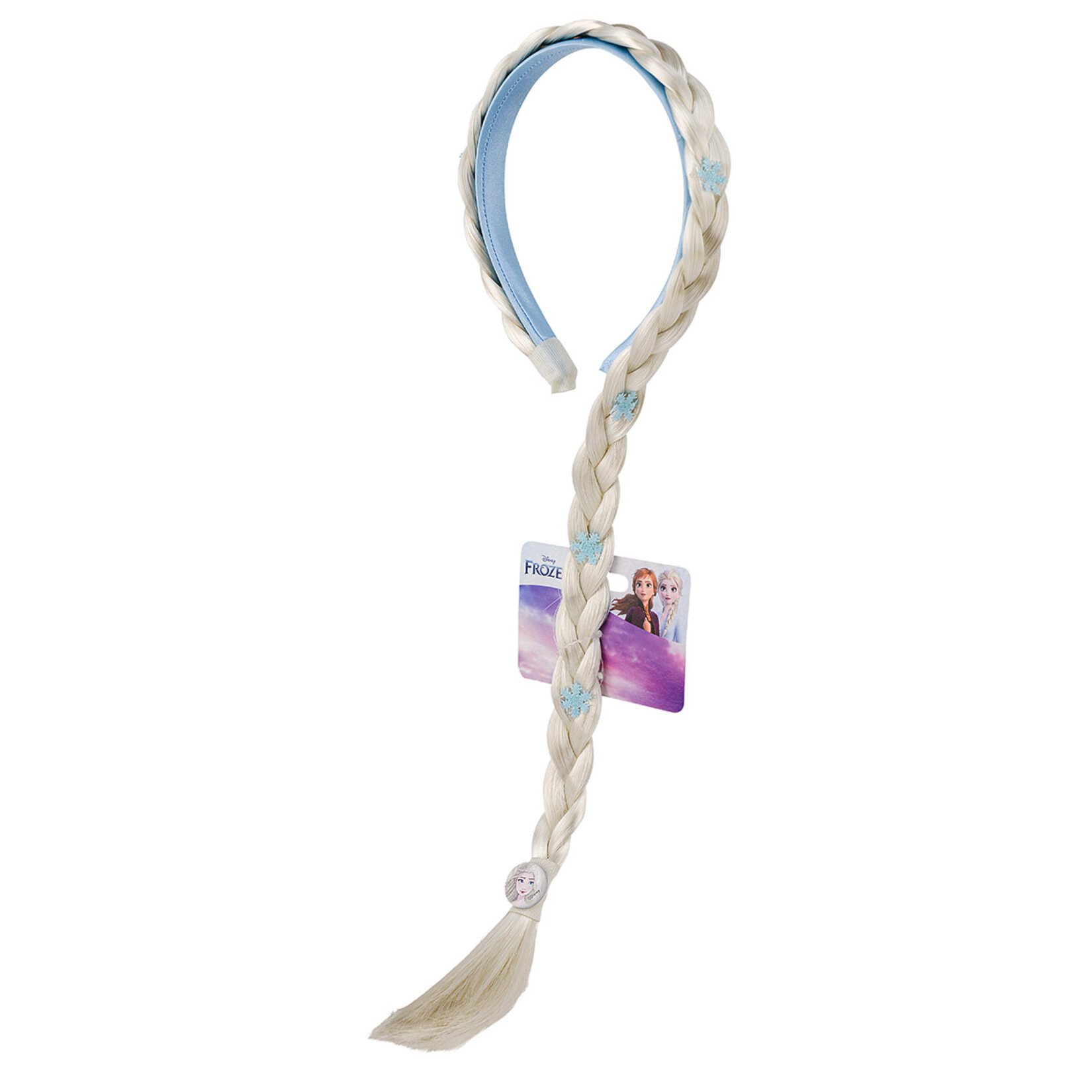 Frozen Fiery Örgülü Saçlı Taç - Görsel 1