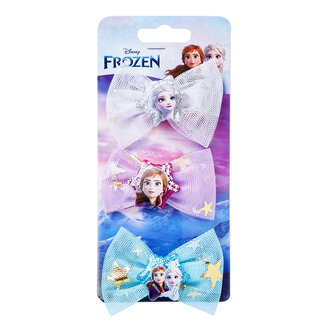 Frozen Simli Cool Klipsli Kelebek Toka 3'lü Paket