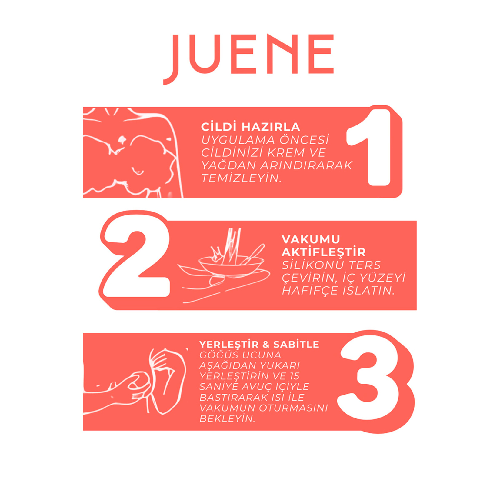 Juene Silikon Vakumlu Göğüs Ucu Gizleyici - Görsel 3