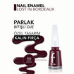 Flormar Nail Enamel Uzun Süre Kalıcı Besleyici Oje - 306 Lost In Bordeaux - Görsel 5