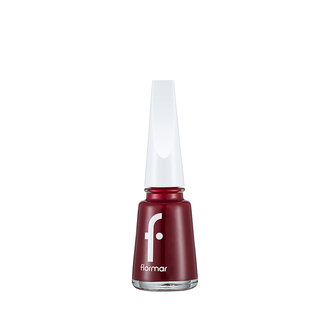 Flormar Nail Enamel Uzun Süre Kalıcı Besleyici Oje - 385 Red Velvet