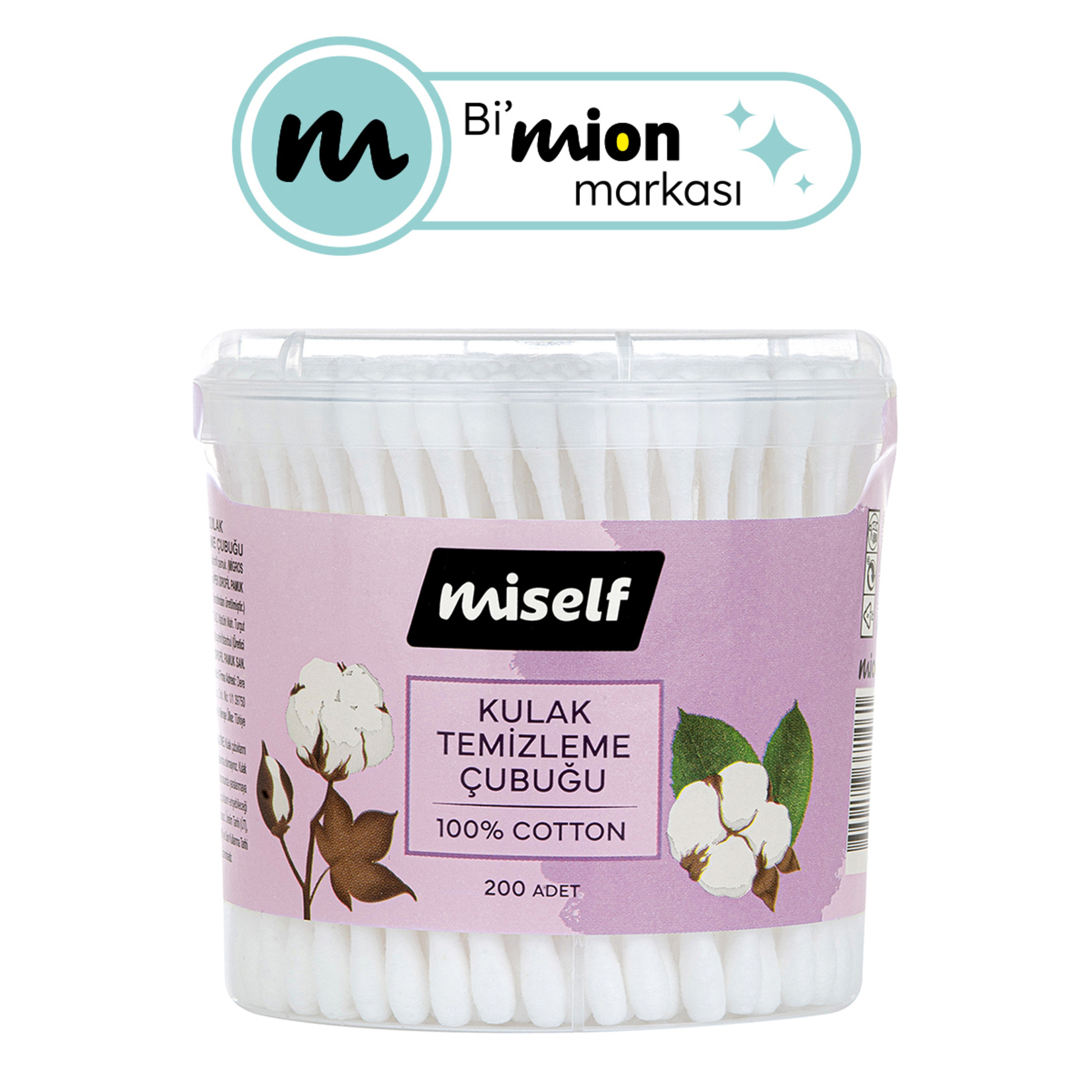 Miself Kulak Temizleme Çubuğu 200'lü