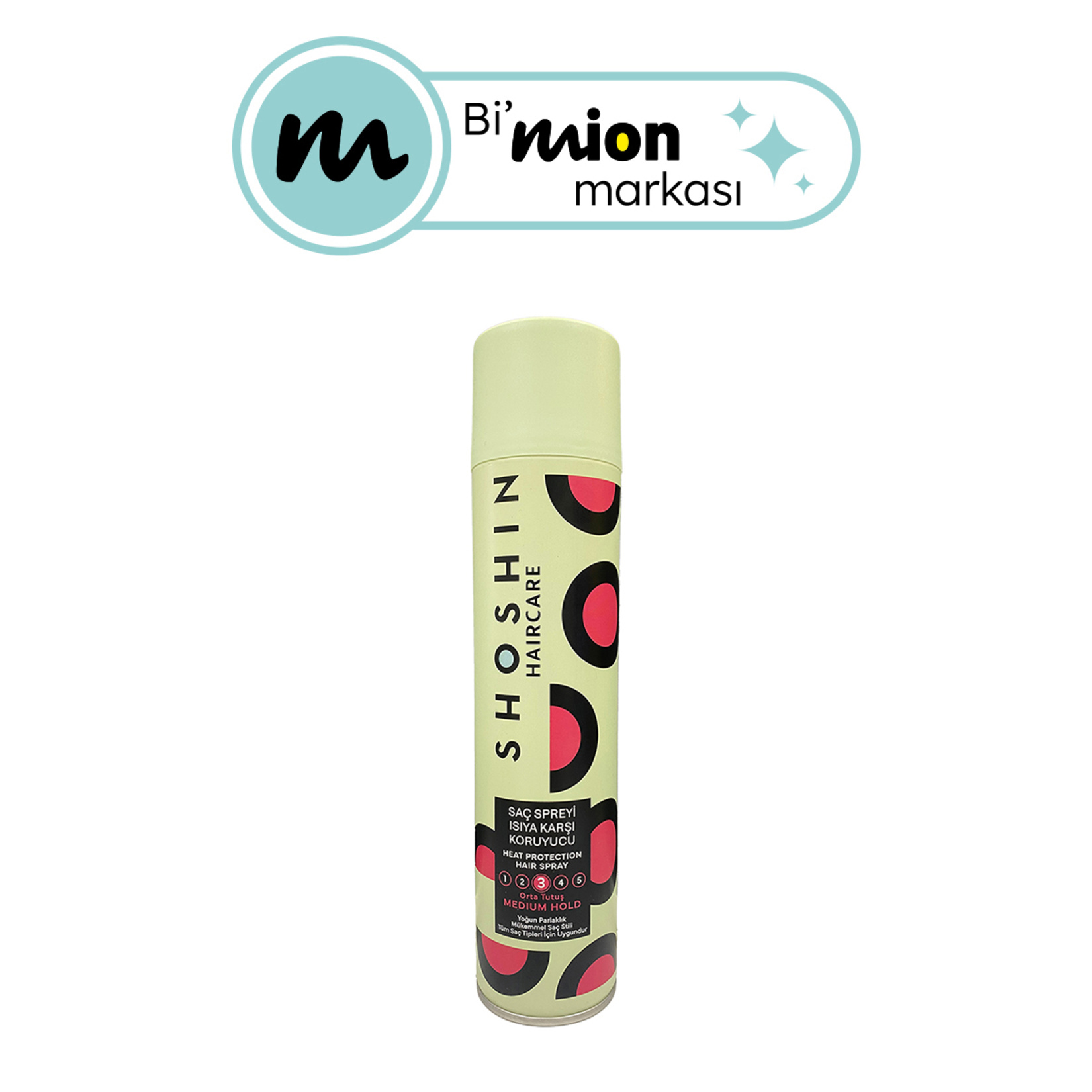 Shoshin Isıya Karşı Koruyucu Saç Spreyi Orta Tutuş 300 Ml