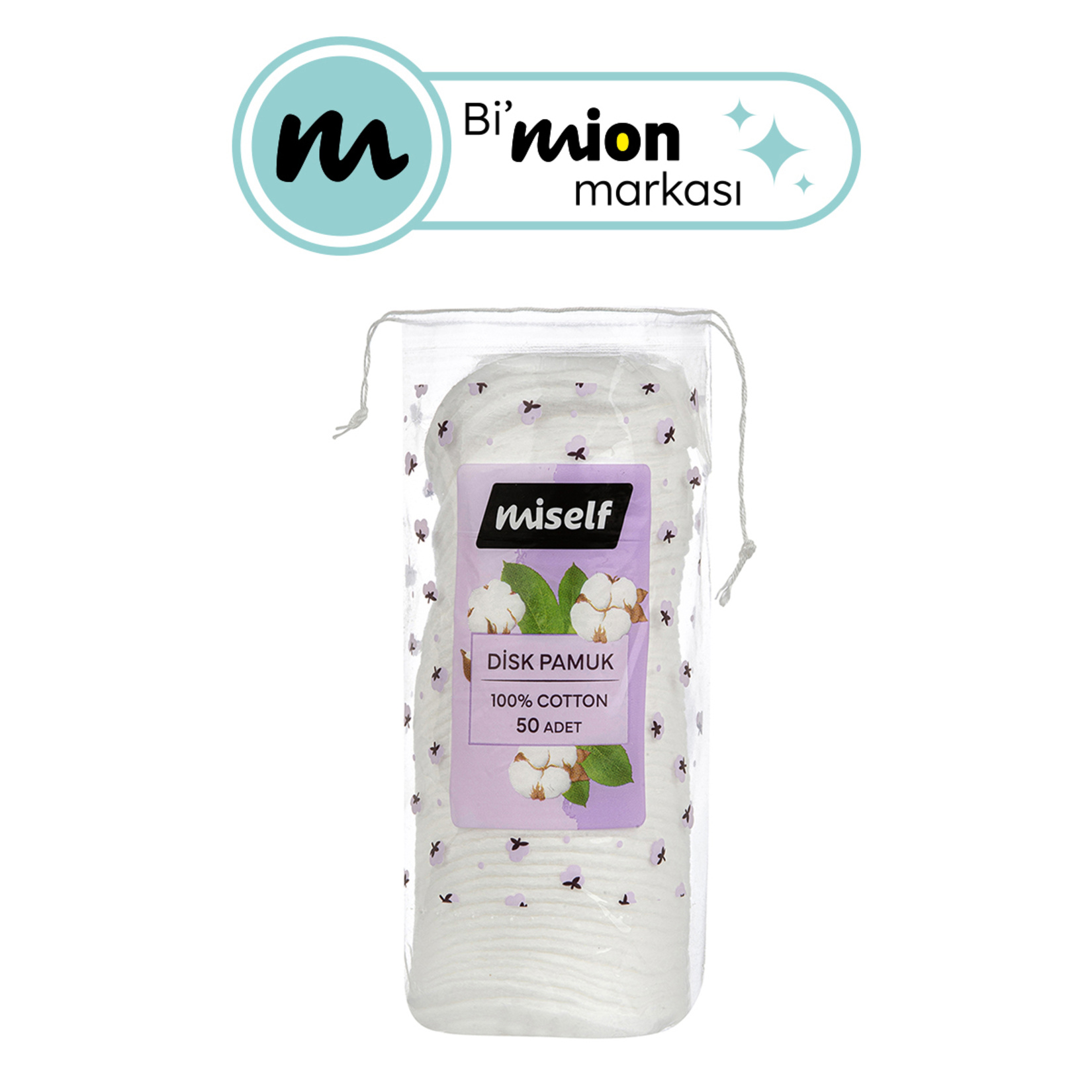 Miself Disk Pamuk 50 Adet