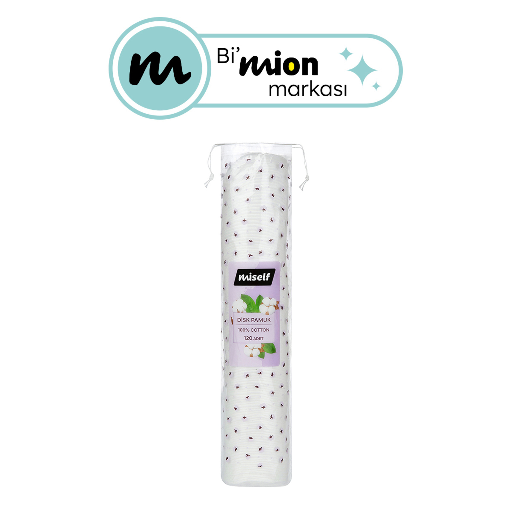 Miself Disk Pamuk 120 Adet