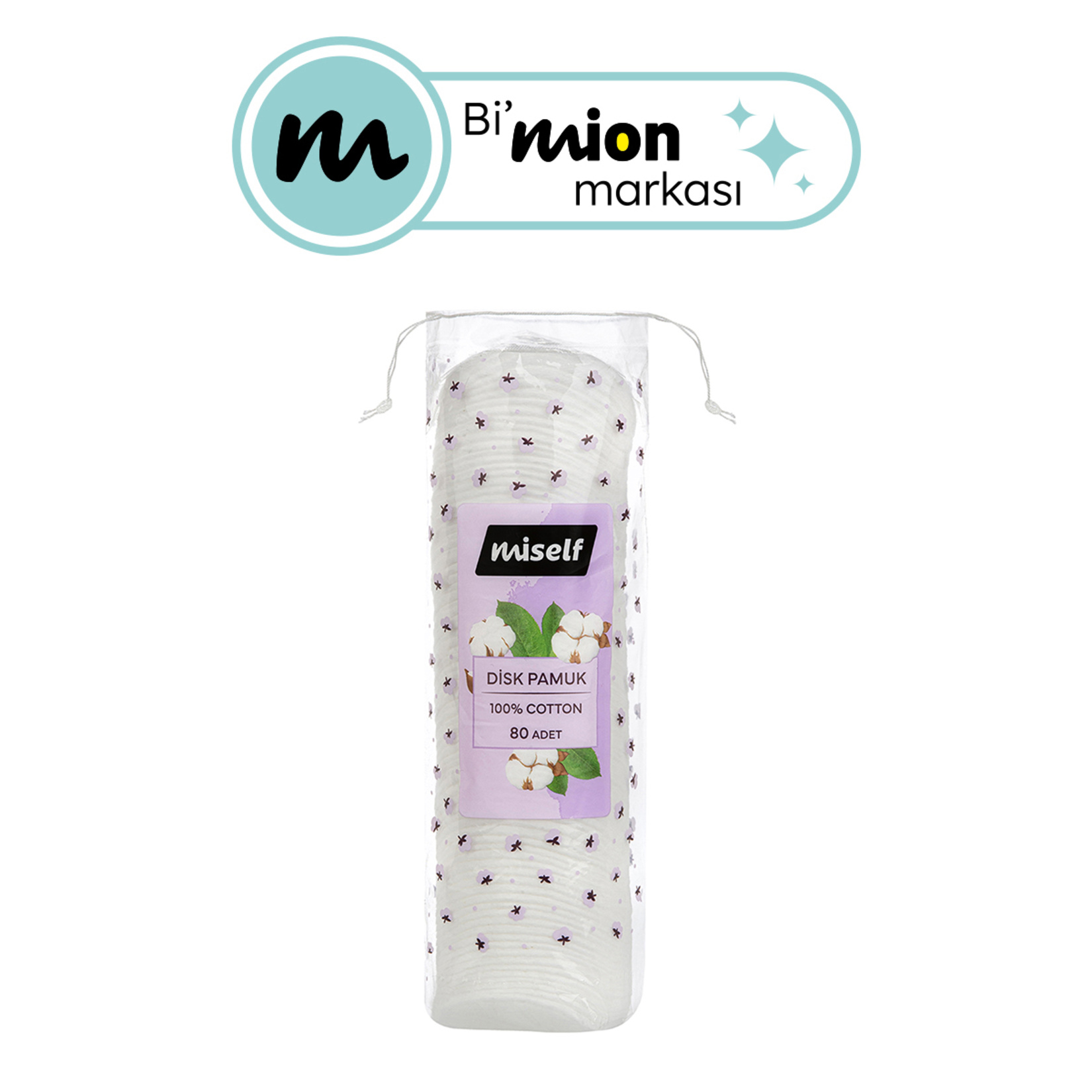 Miself Disk Pamuk 80 Adet