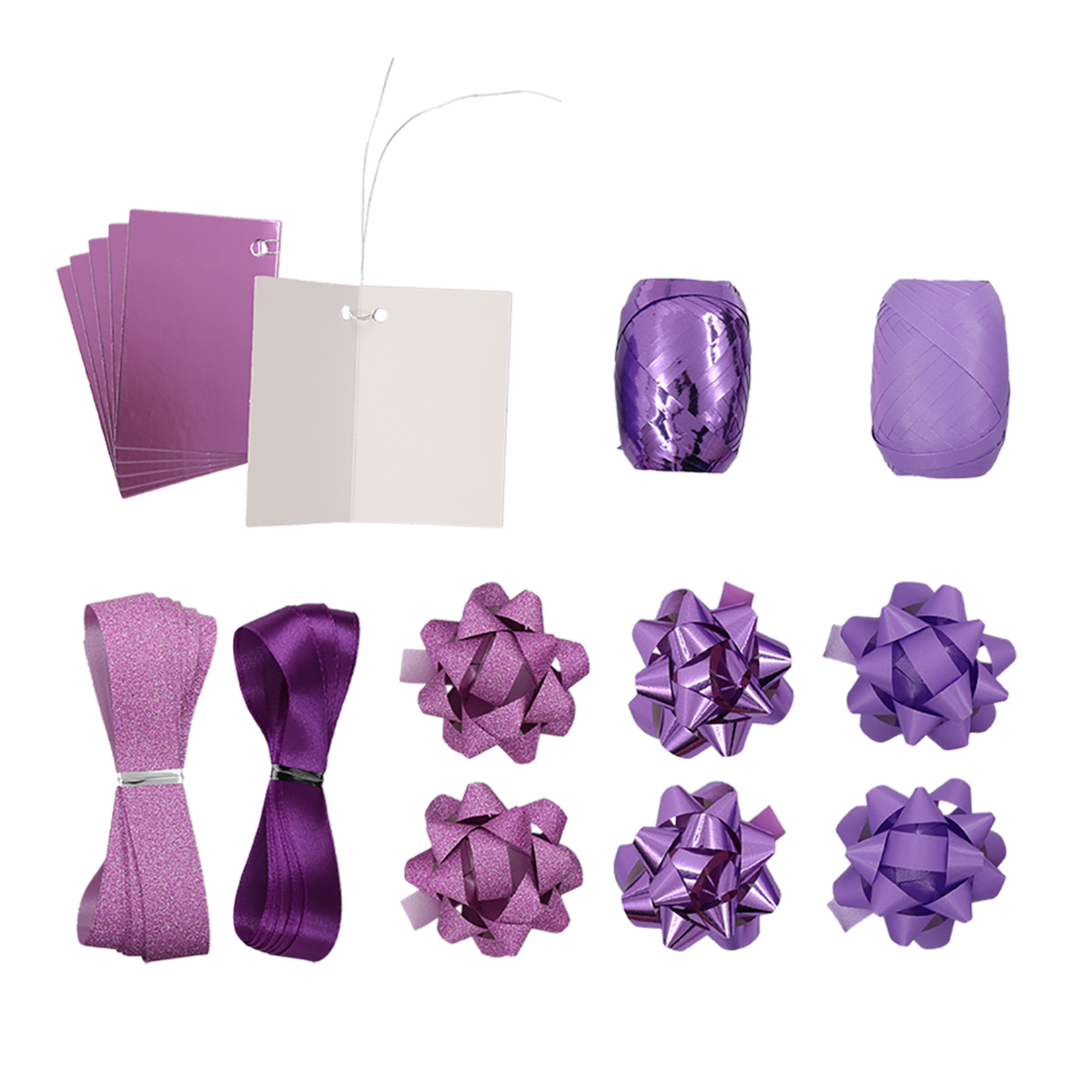 Frocx 11 Parça Kutulu Paket Süsleme Seti Mor - Görsel 2