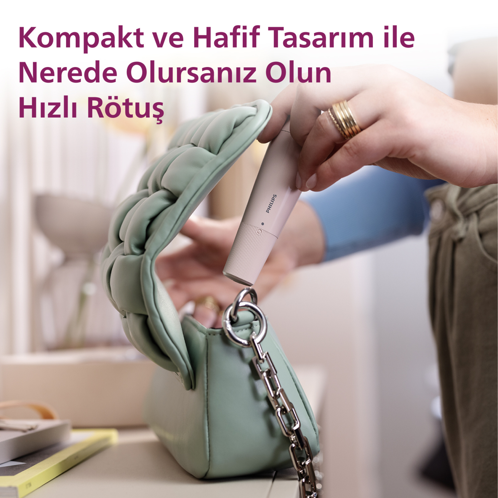 Philips 5000 Serisi Yüz Epilasyon Cihazı BRR454/00 - Görsel 6