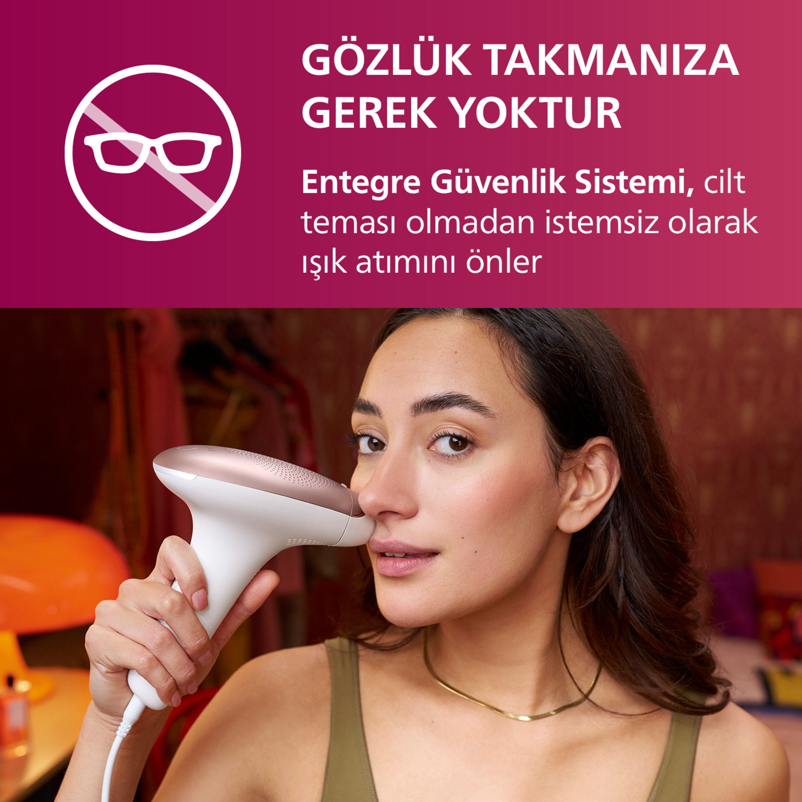 Philips BRI921/00 Lumea Epilasyon Tüy Alma Cihazı - Görsel 9