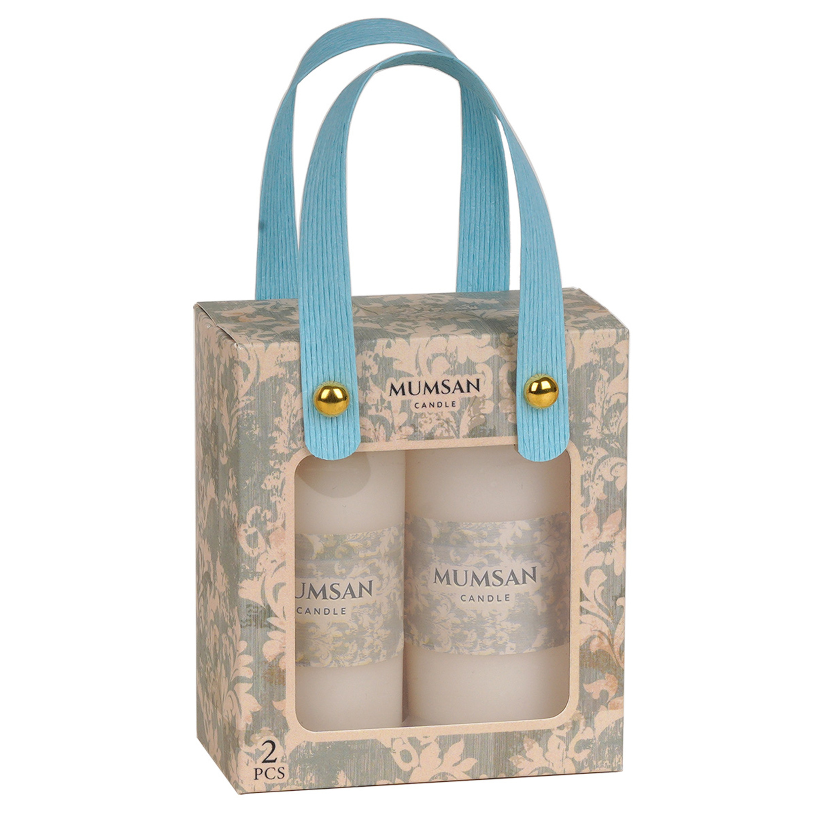 Mumsan Çantalı Mini 2'li Mum