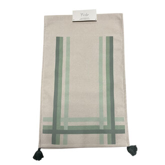 Samteks Faralya Bahar Püskül Runner 43 x 145 Cm