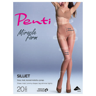 Penti Sıluet Külotlu Çorap 500/1-2