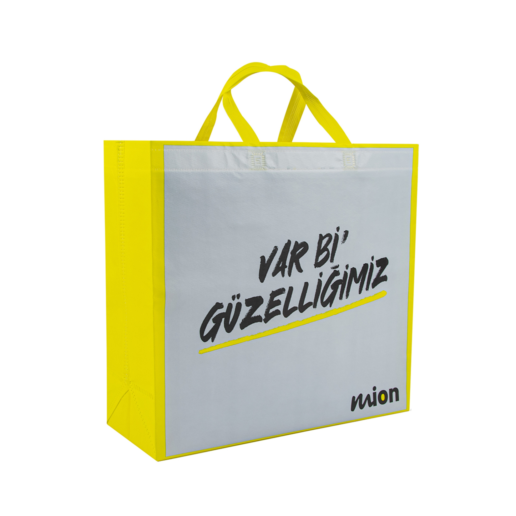 Mion Çevreci Alışveriş Çantası 40 x 39 x 15 Cm - Görsel 4