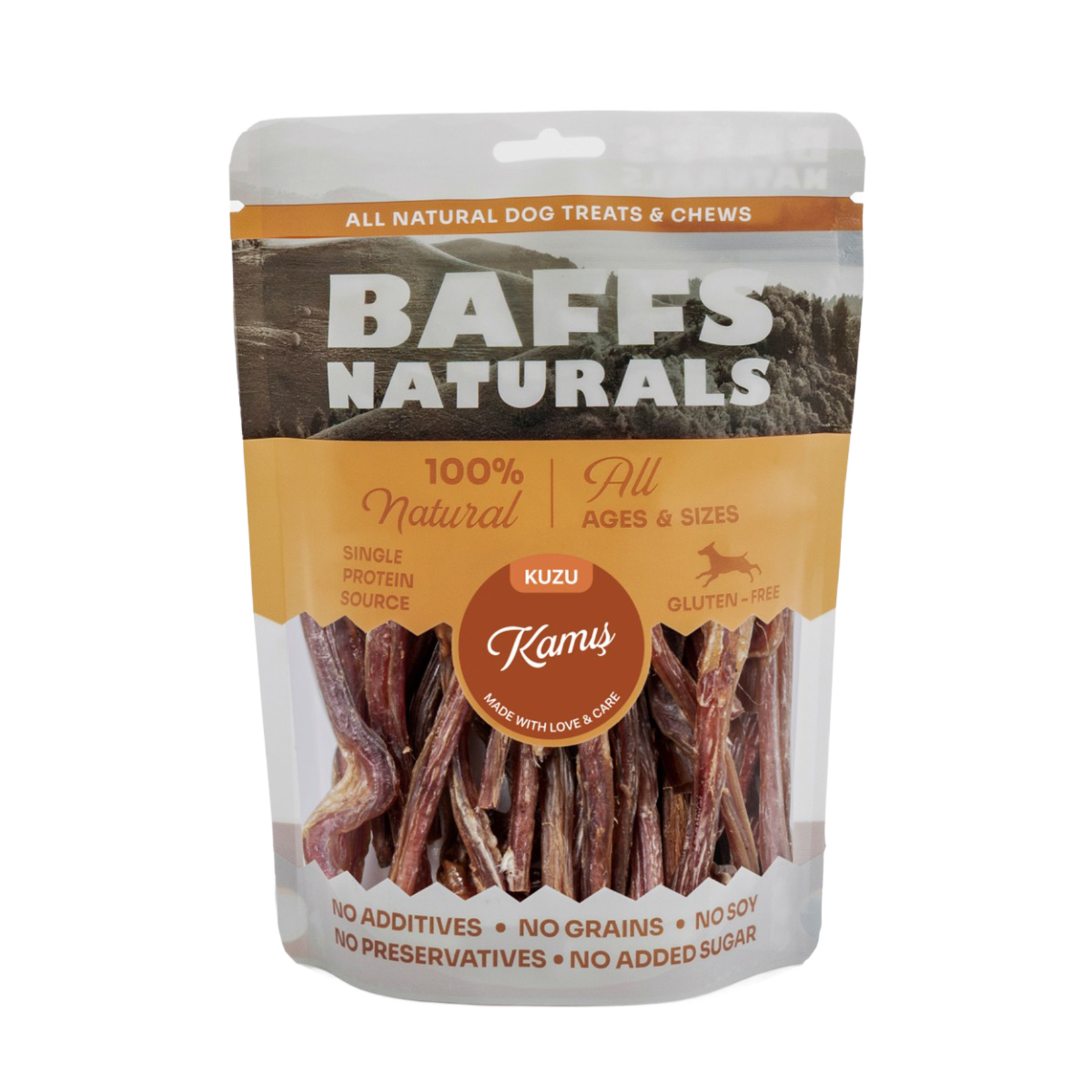 Baff Naturals Kuzu Kamış Çiğnemelik Köpek Ödül Maması 100 G