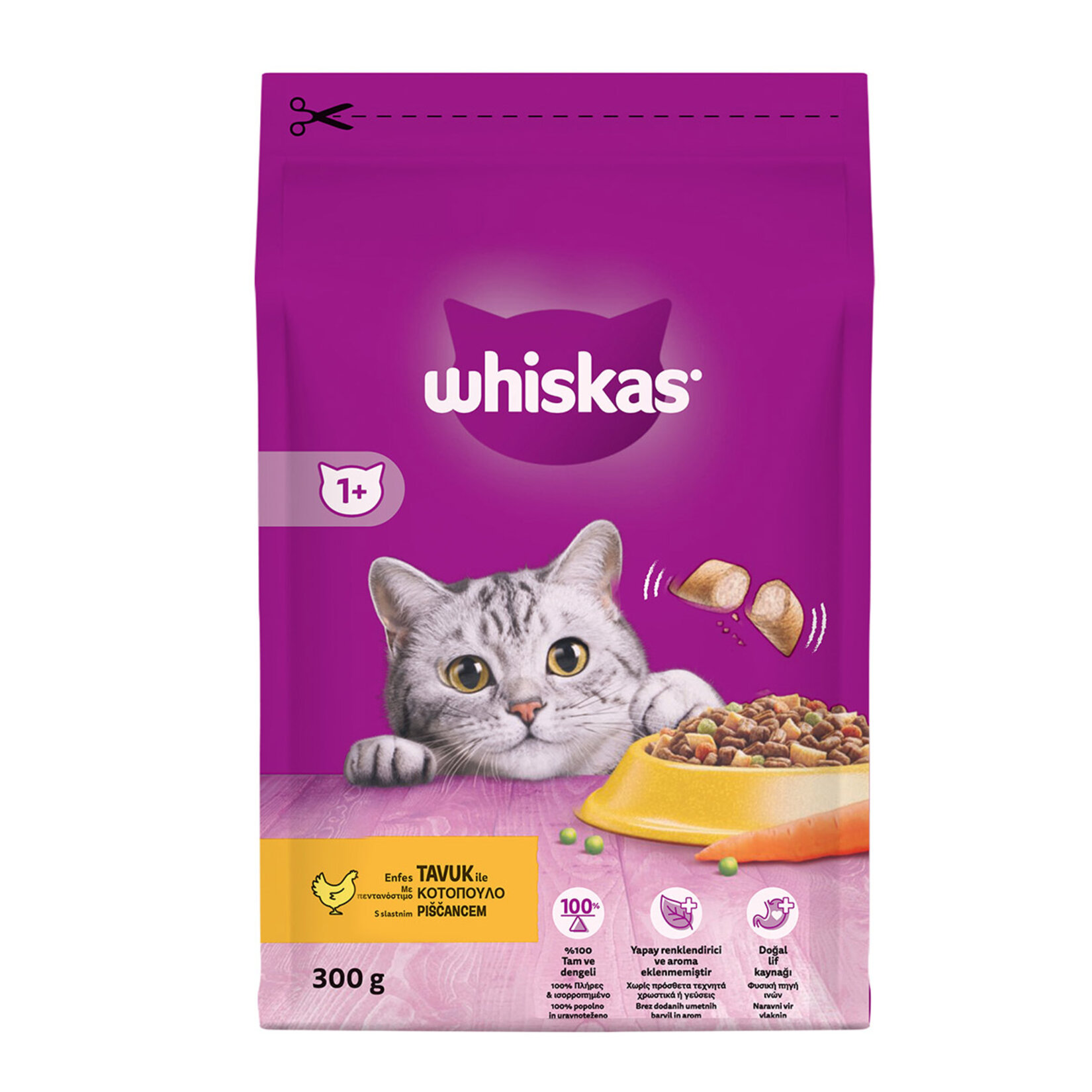 Whiskas Tavuklu Kuru Mama 300 G - Görsel 1