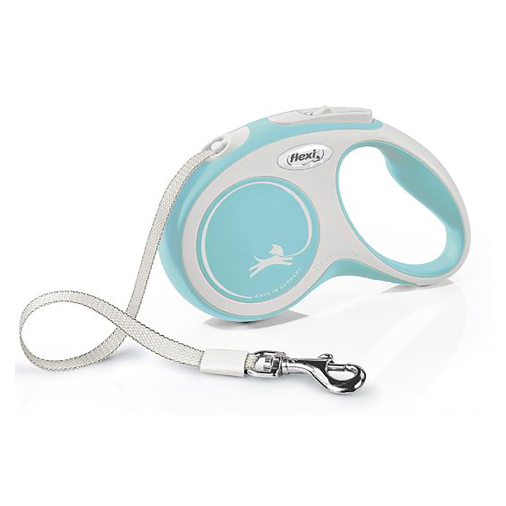 Flexi New Comfort S Beden Açık Mavi 5 M Şerit Tasma - Görsel 1