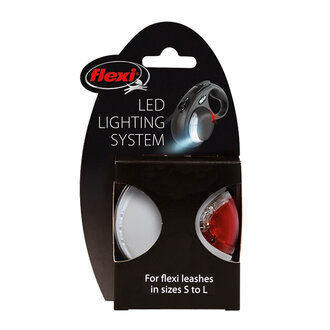 Flexi Gri Led Işık Sistemli Tasma Aksesuarı