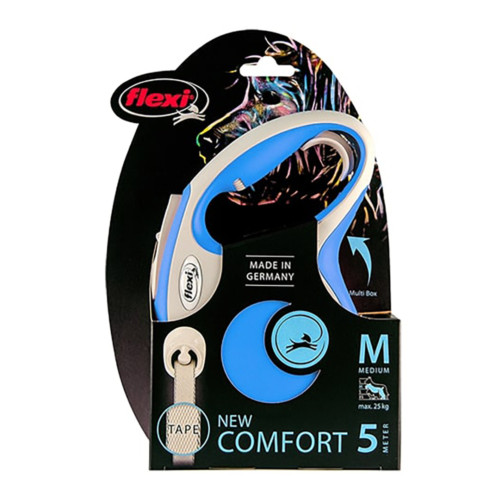 Flexi New Comfort M Beden Mavi 5 M Şerit Tasma - Görsel 2