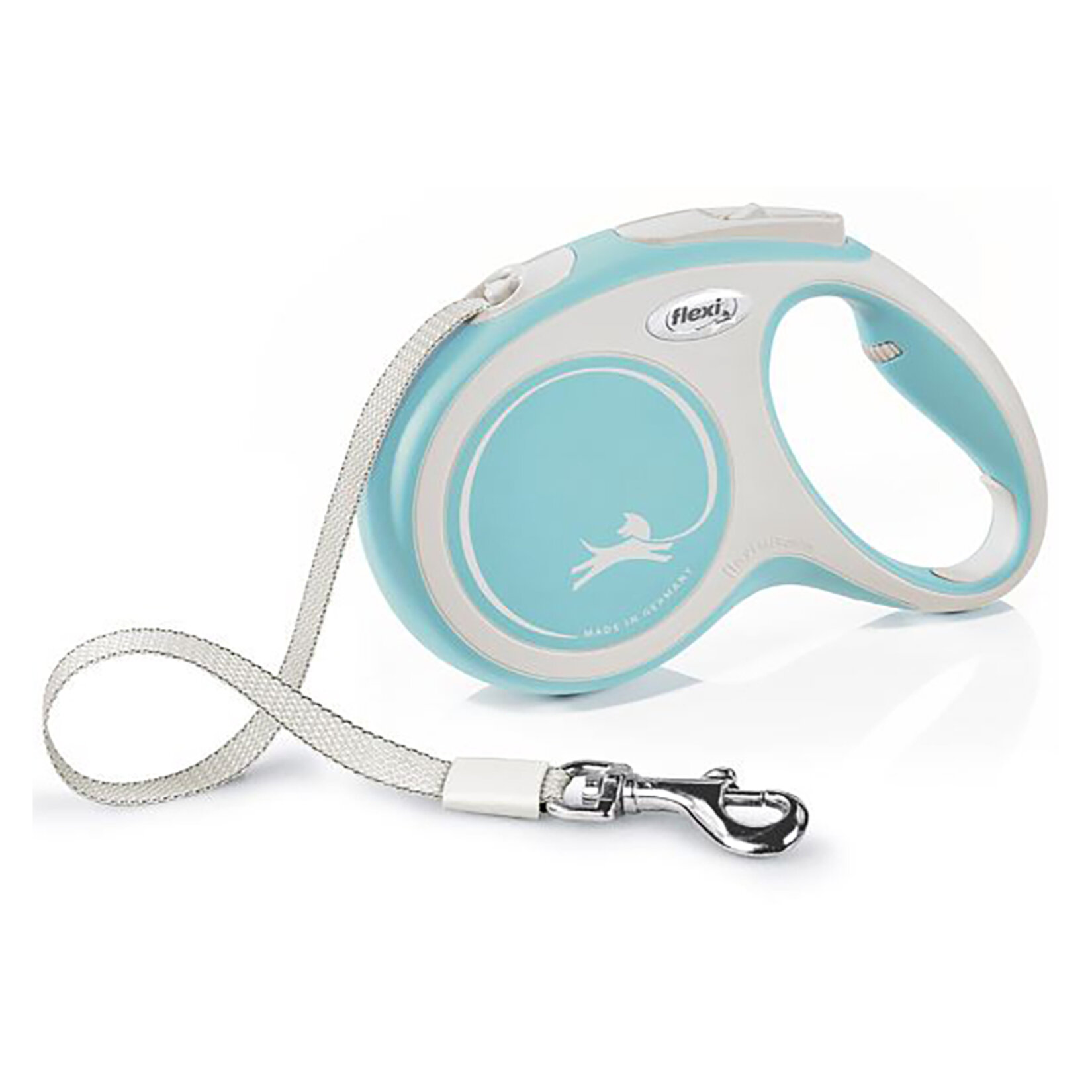 Flexi New Comfort M Beden Açık Mavi 5 M Şerit Tasma - Görsel 1