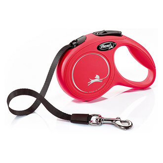 Flexi New Classic Şerit Tasma 3 M Kırmızı XS