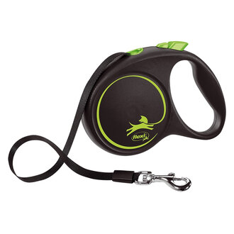 Flexi Black Design Şerit Tasma 5 M Yeşil M