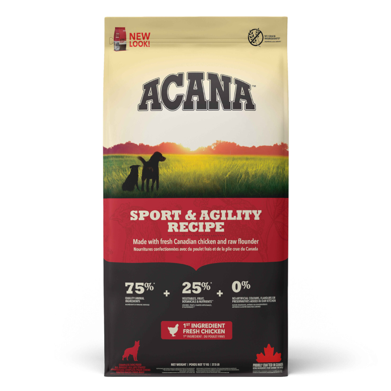 Acana Heritage Sport Agility Fazla Hareketli 17 Kg - Görsel 1
