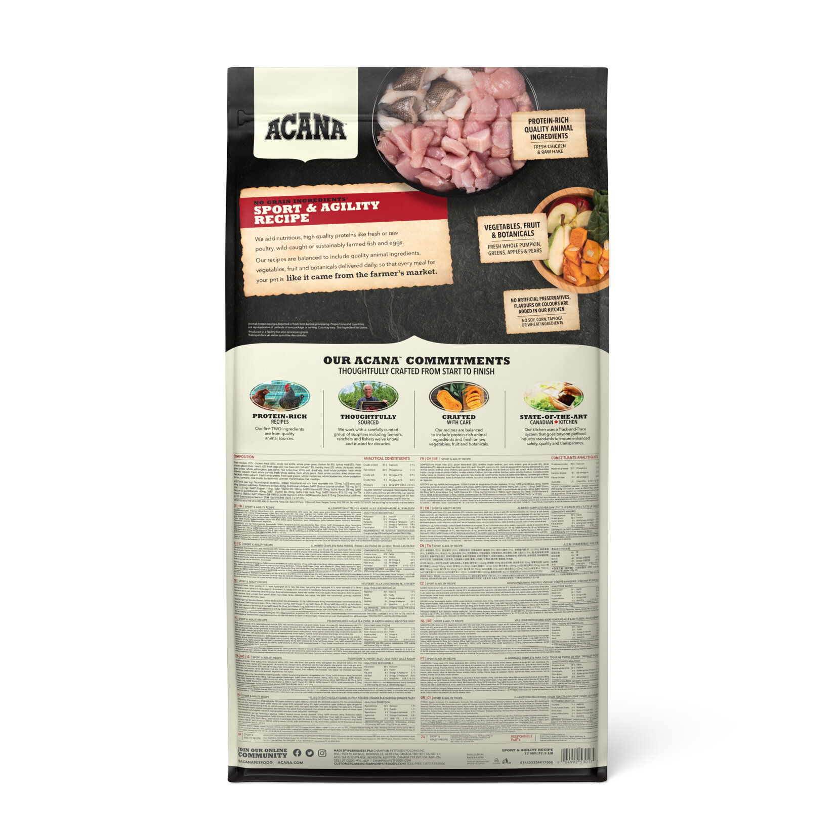 Acana Heritage Sport Agility Fazla Hareketli 17 Kg - Görsel 2