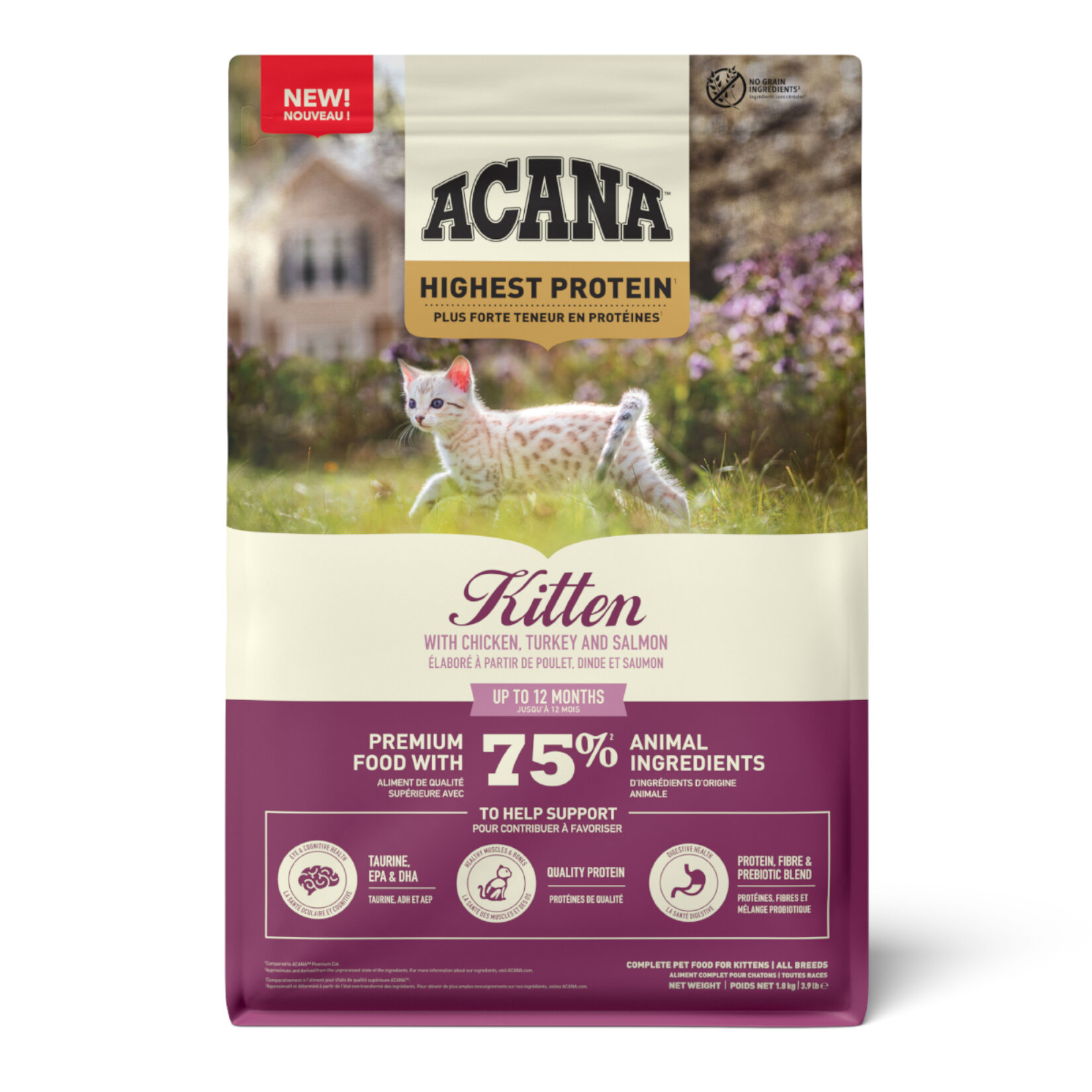 Acana Kitten Yavru Kedi Maması 1.8 Kg - Görsel 1