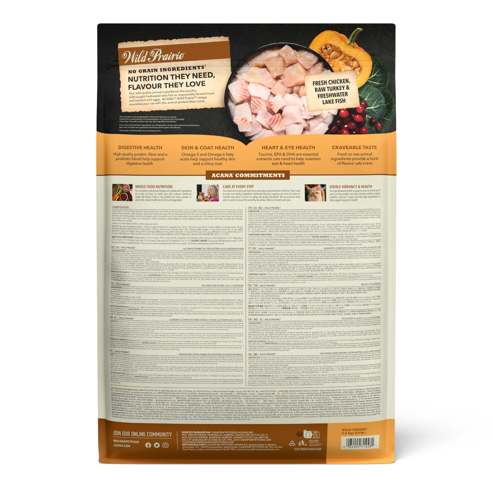 Acana Wild Prairie Kedi Maması 4.5 Kg - Görsel 2