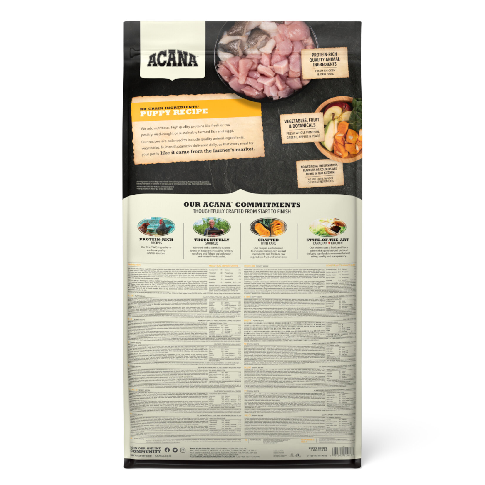 Acana Heritage Puppy Junior Köpek Maması 17 Kg - Görsel 2