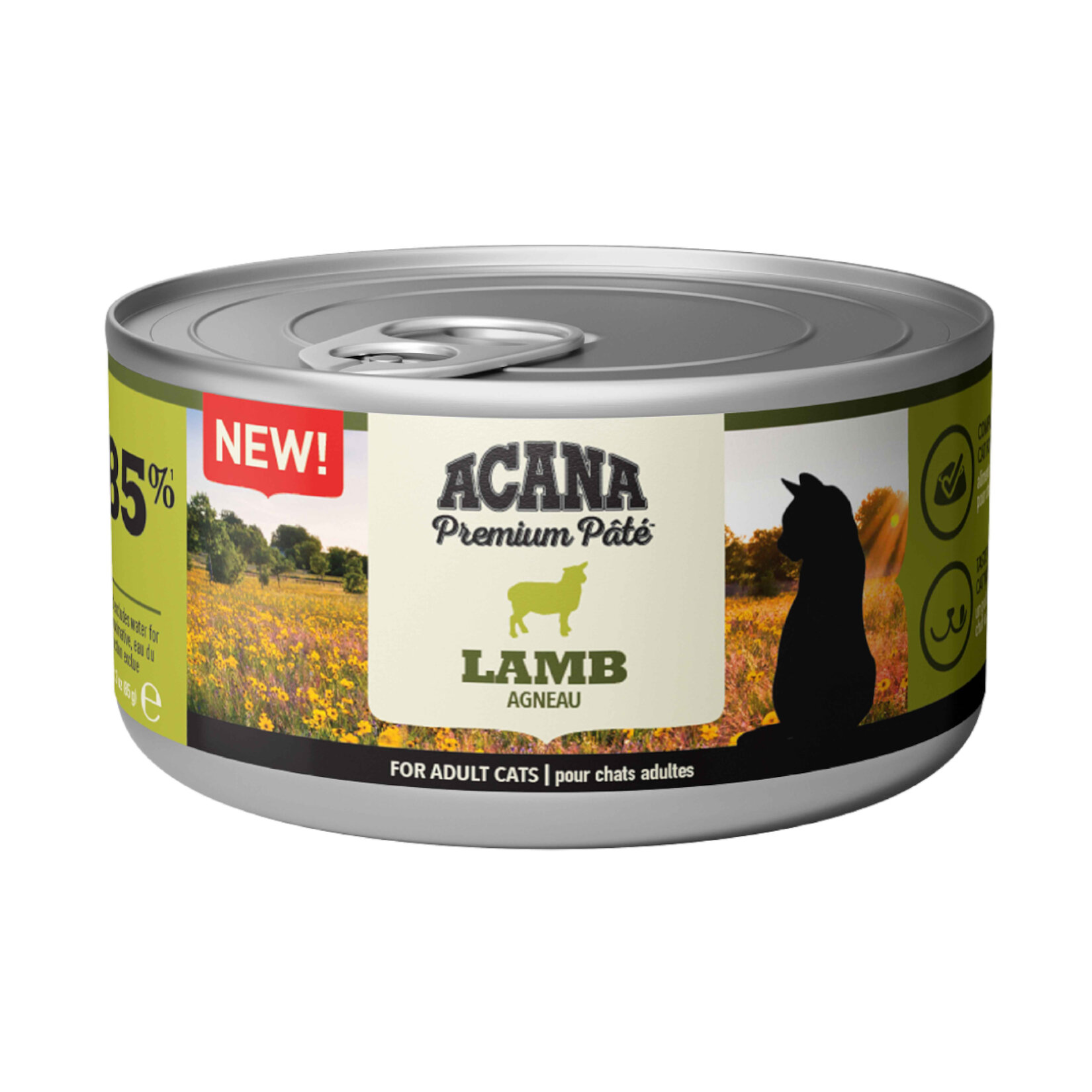 Acana Premium Pate Kuzu Etli Kedi Konservesi 85 G