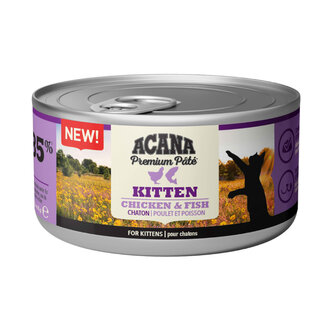 Acana Premium Pate Tavuk & Balıklı Yavru Kedi Konservesi 85 G