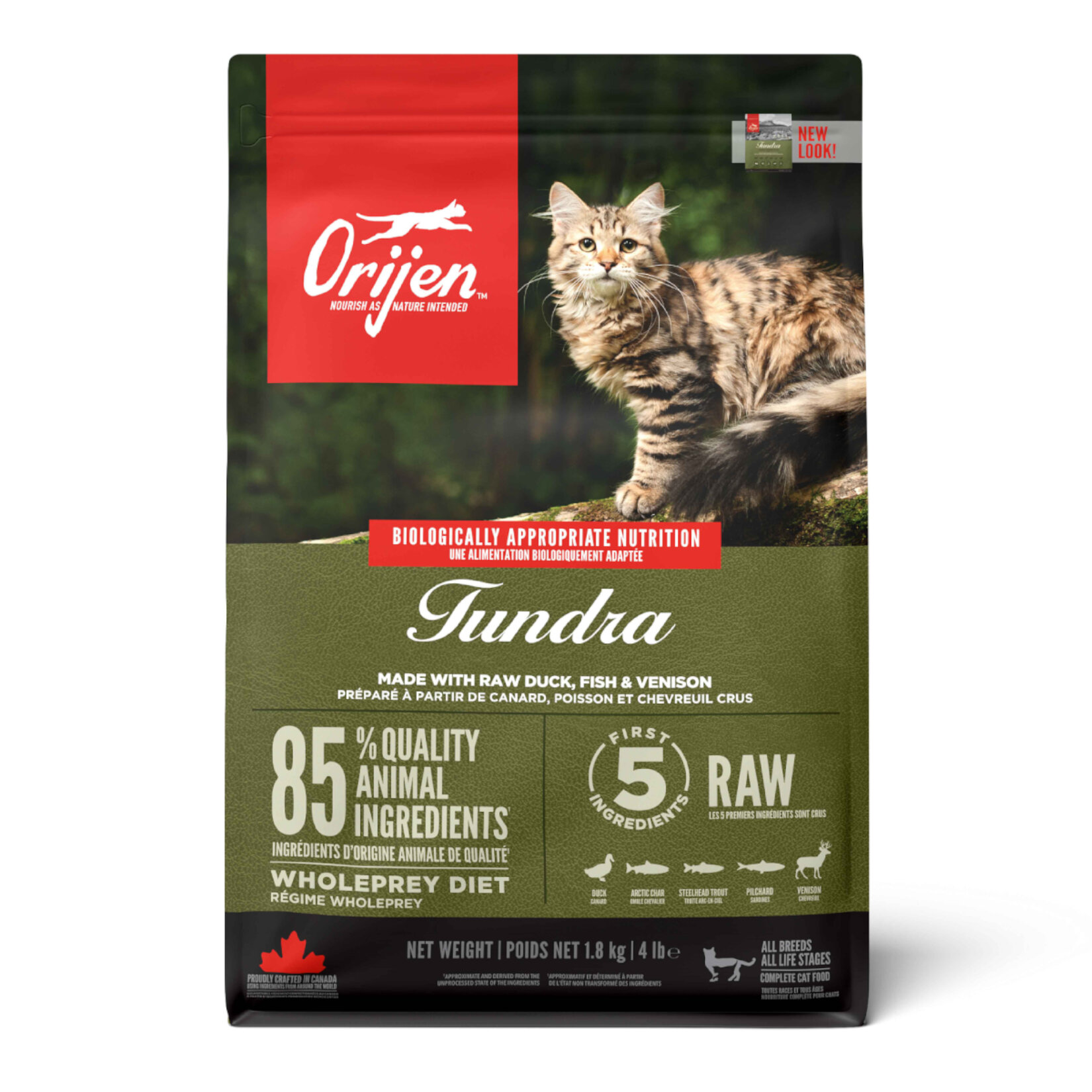 Orijen Tundra Kedi Maması 1.8 Kg - Görsel 1